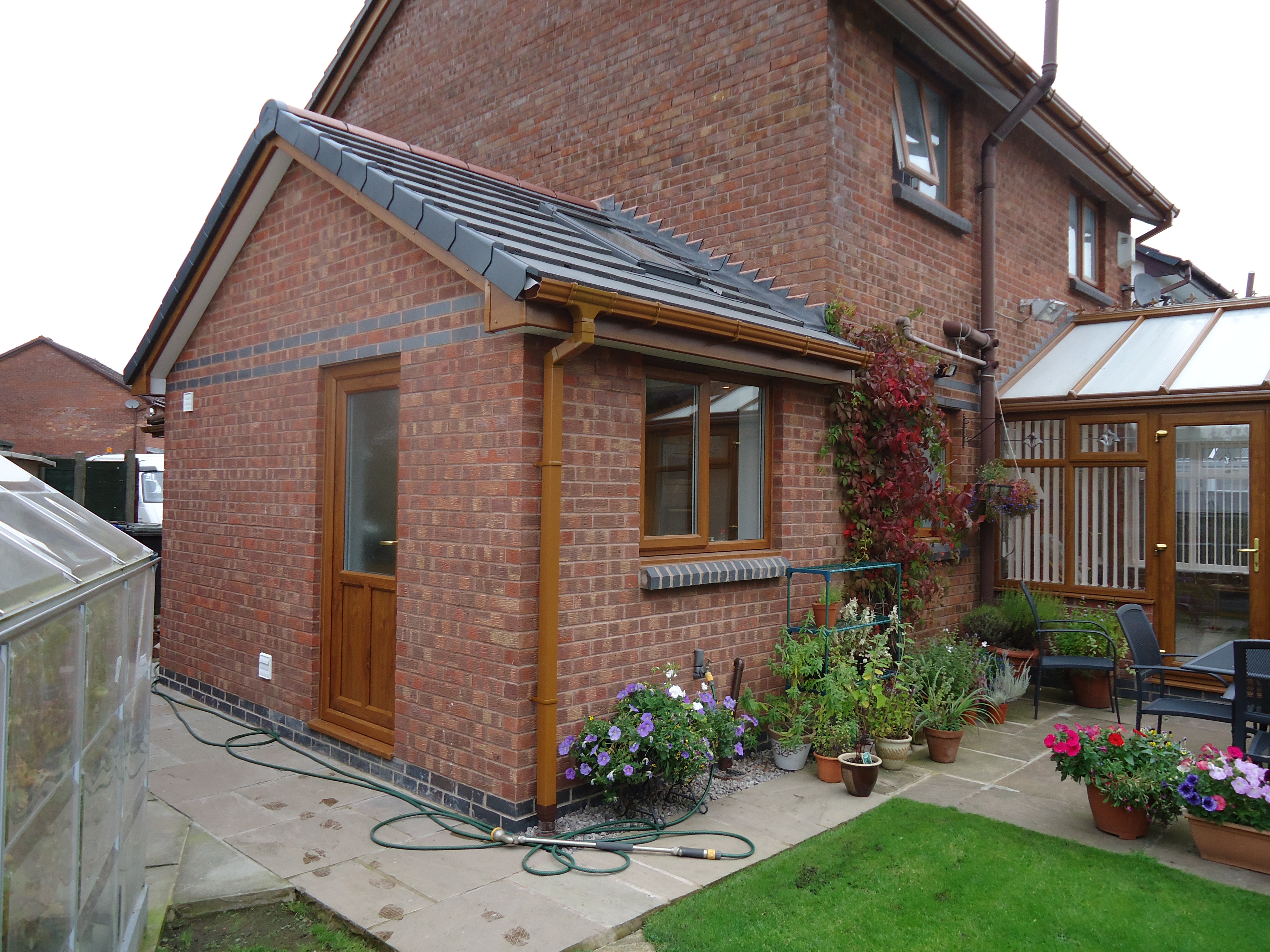 Architectural extension plans and drawings